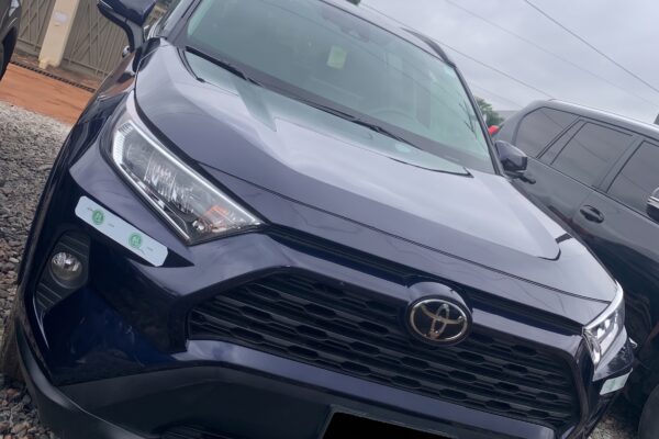 Blue Black Toyota Rav4